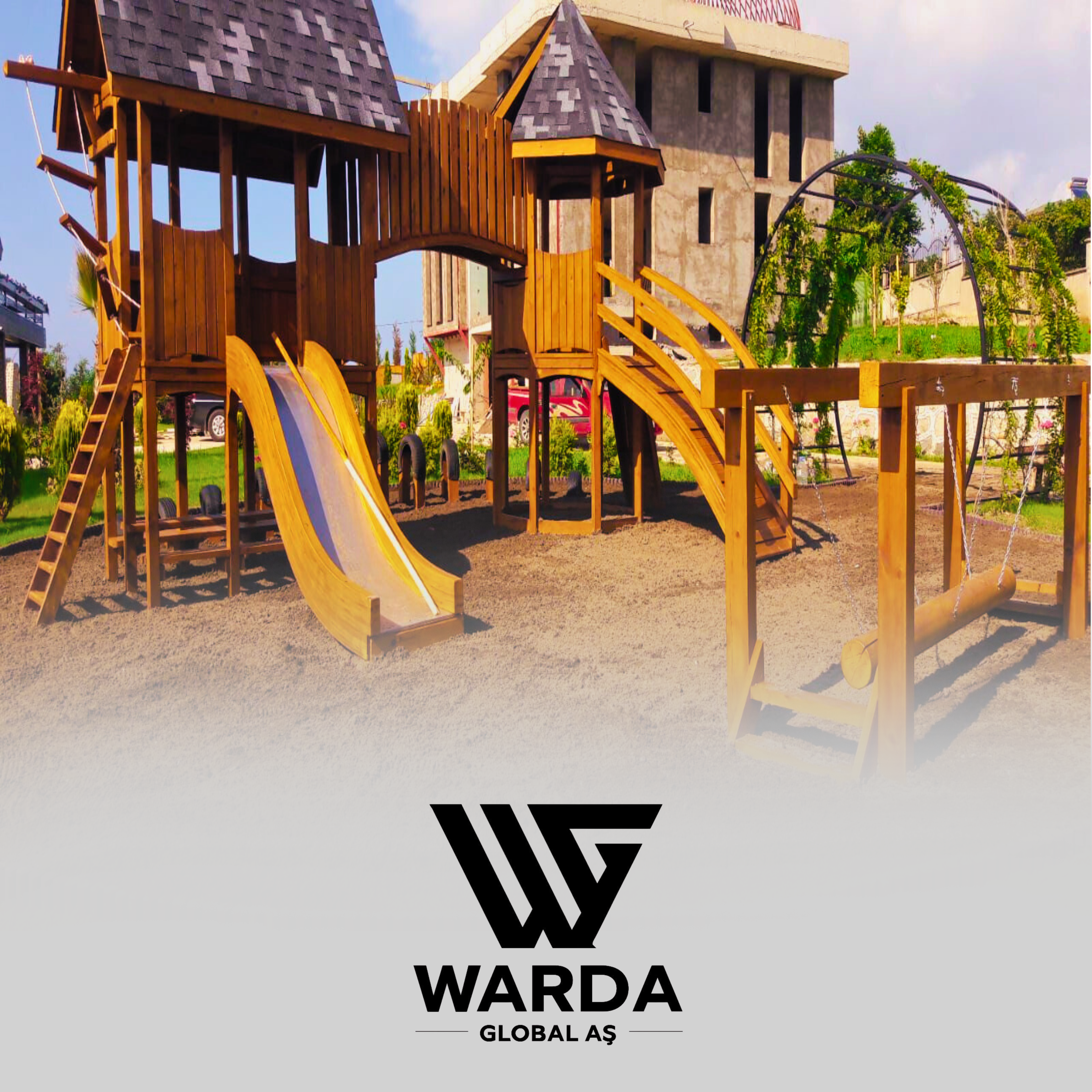 Ahşap Çocuk Parkı