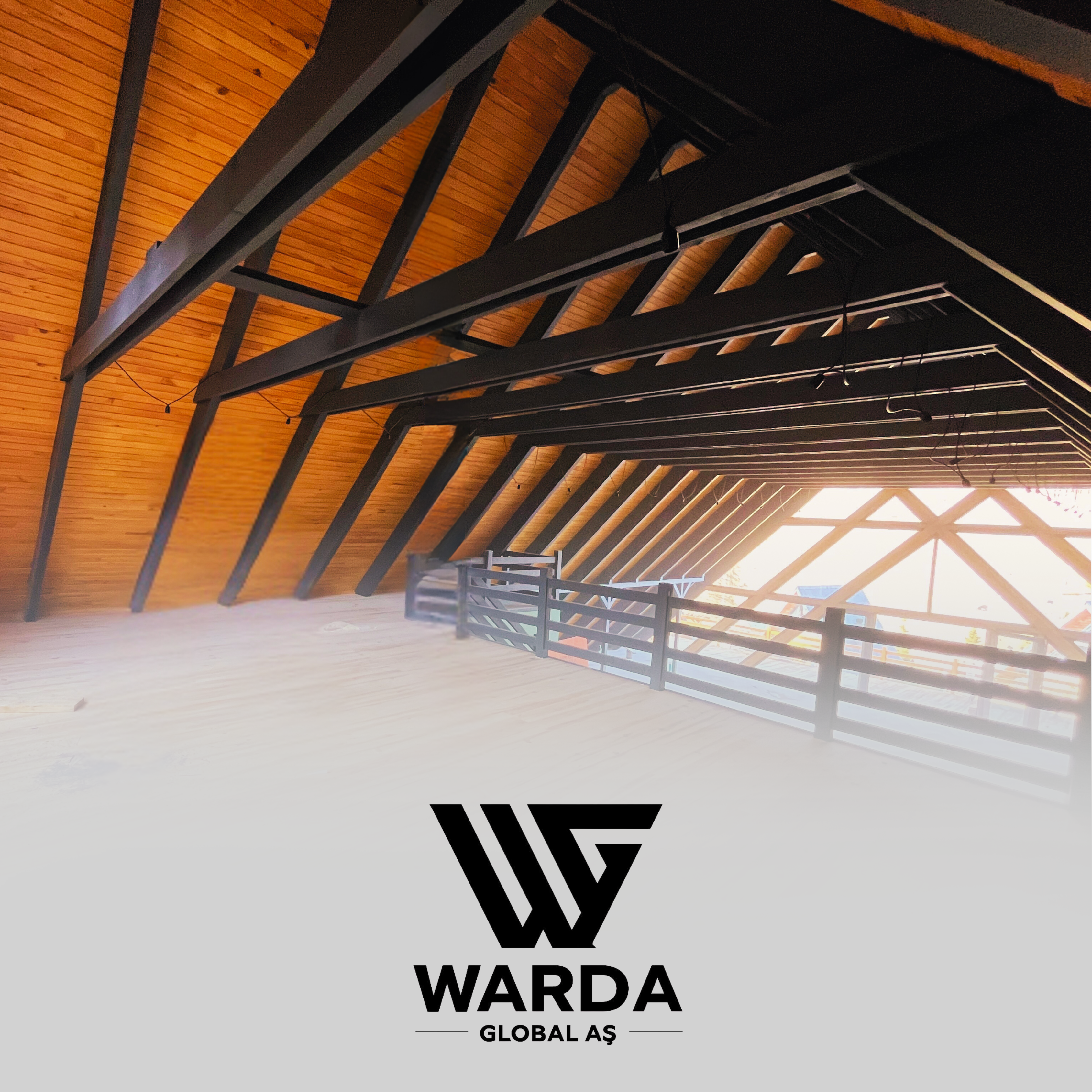 Çelik Ahşap Çatı Sistemi