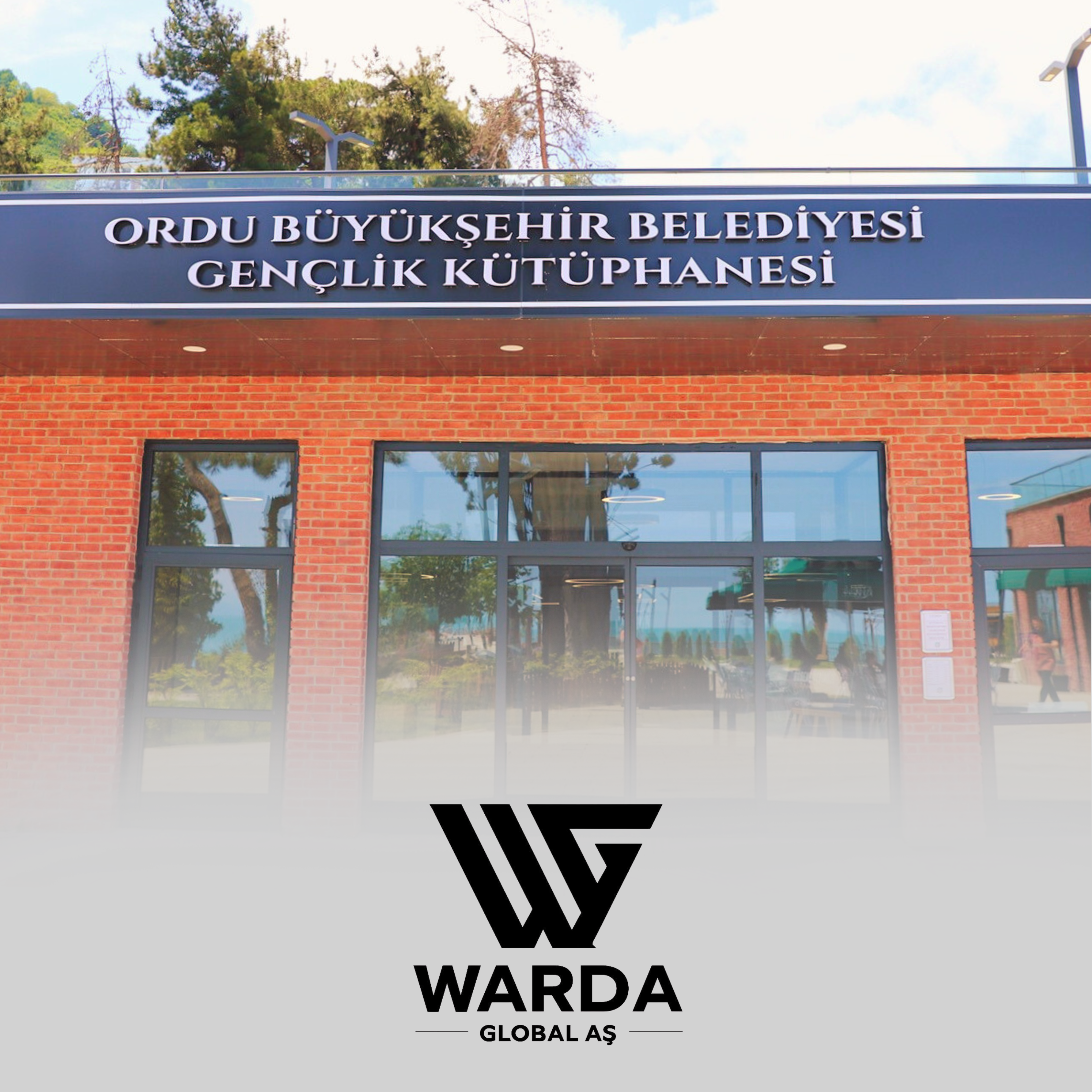 Gençlik Kütüphanesi Yaz Görünümü