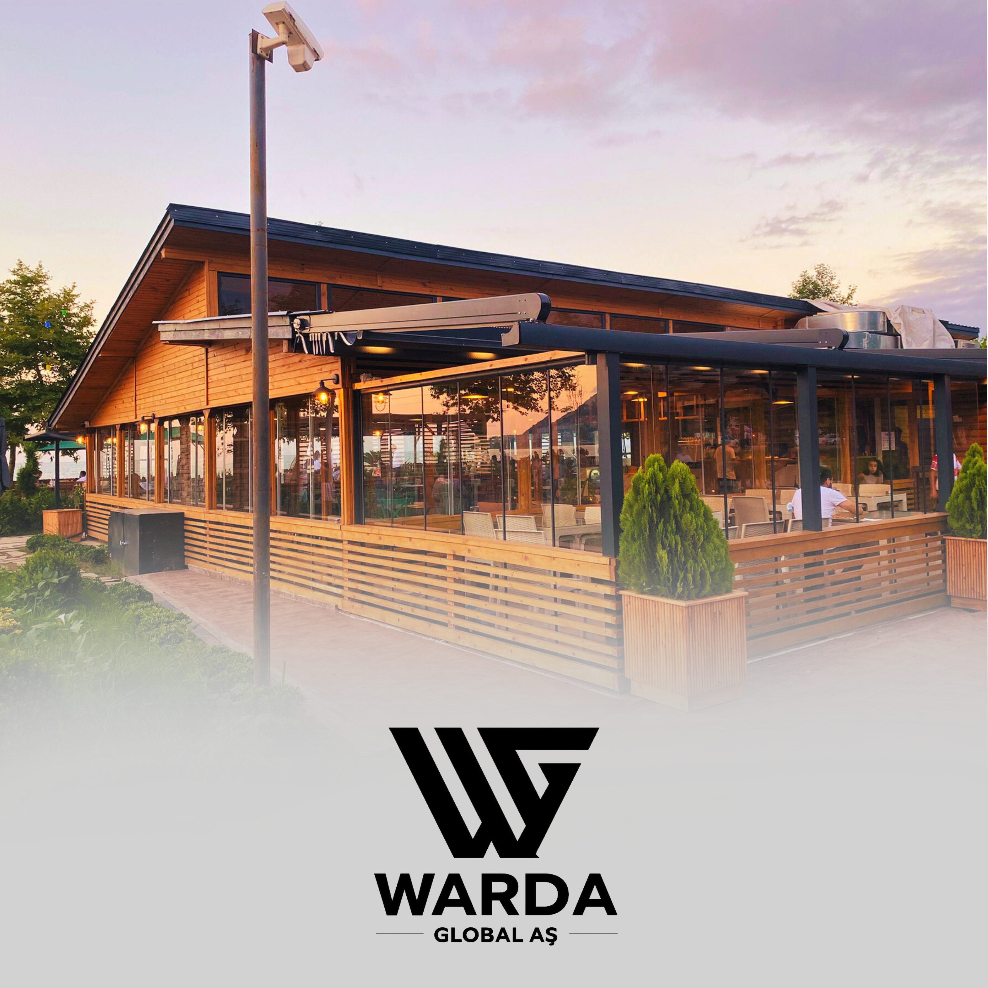 Modern Ahşap Restoran