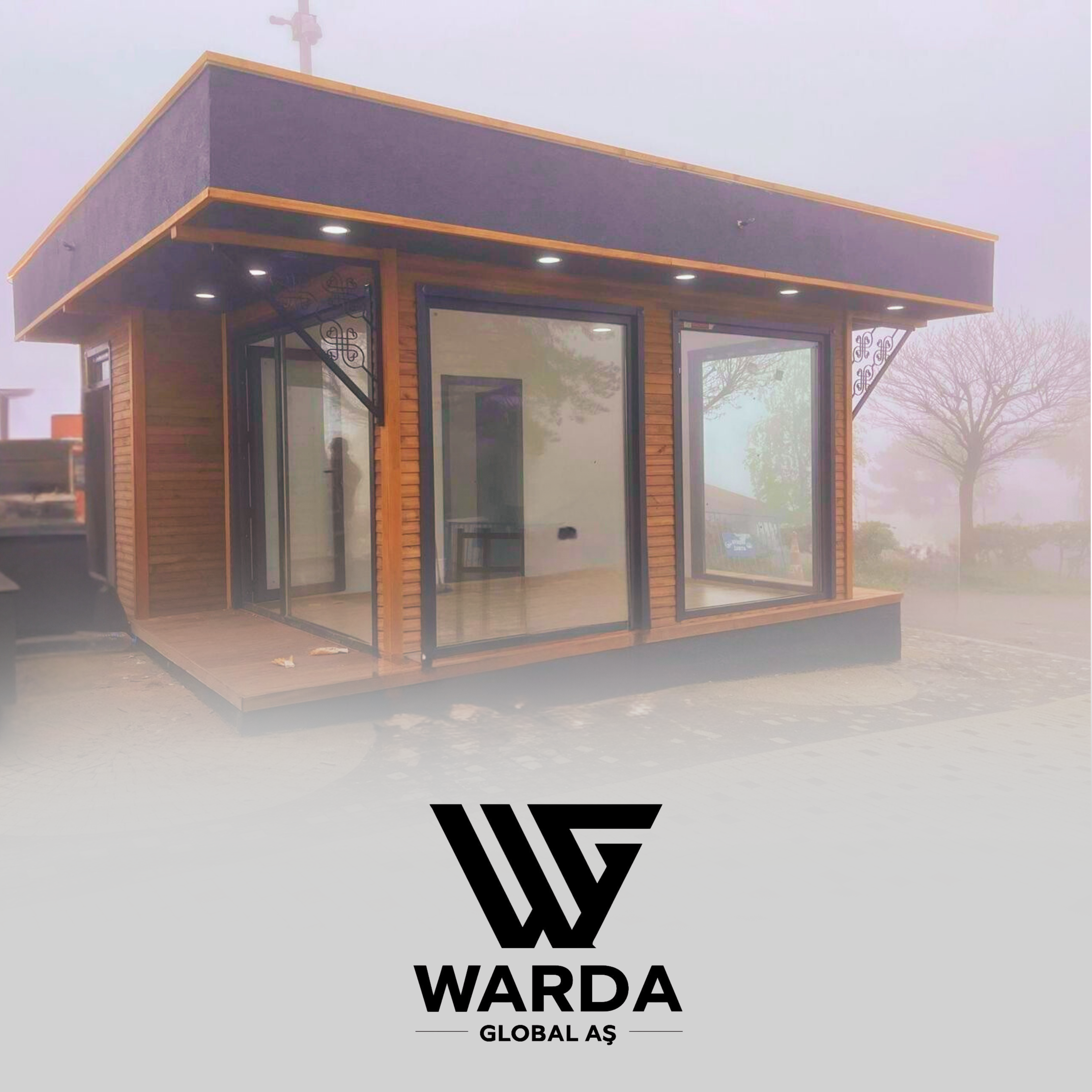 Modern Prefabrik Ofis